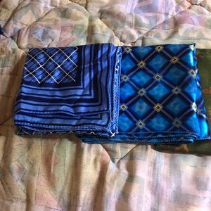 3 beautiful scarfs for any occasion. Different patterns on all three.